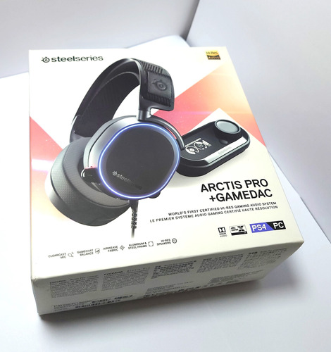 Audifonos Steelseries Arctis Pro Con Gamedac Ps5 Ps4 Pc