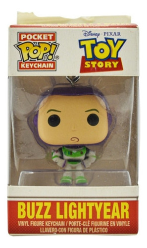 Buzz Lightyear Toy Story Llavero 4cm Pocket Pop Funko Cd