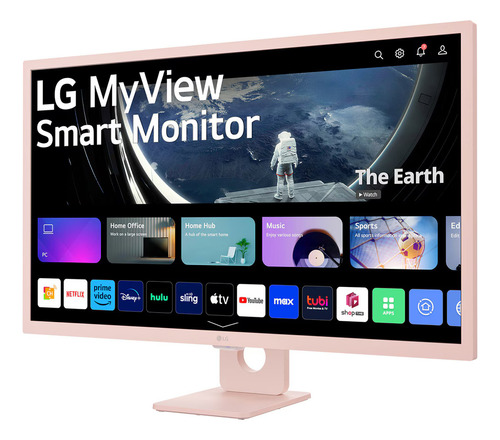 Monitor Inteligente LG 27 Rosa Full Hd Color Rosa Claro