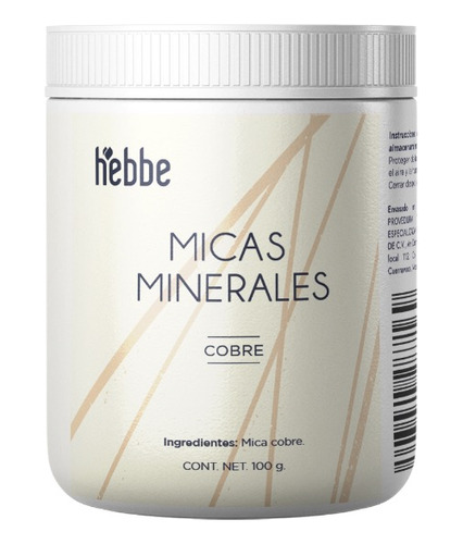 Mica Mineral Cosmetica Pigmento 1 Pza 100g Rosa Cobre Bronce