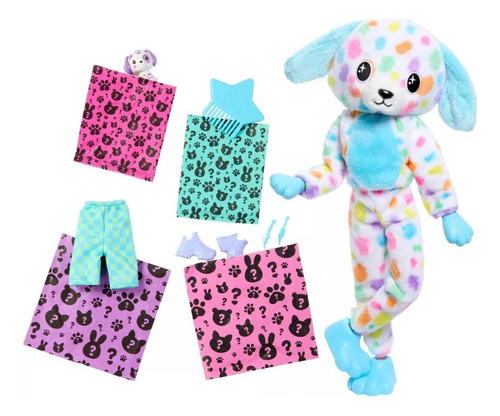 Muñeca Barbie Cutie Reveal Disfraz De Dalmata 10 Sorpresas