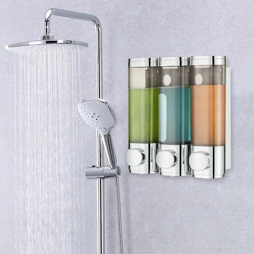Shampoo De Chuveiro Free Drill Com 3 Câmaras, 3 Unidades