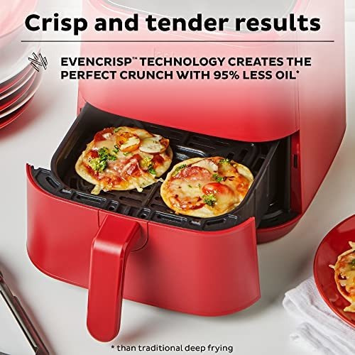 Mini Freidora De Aire Instant Pot Vortex 4 En 1 2qt -rojo