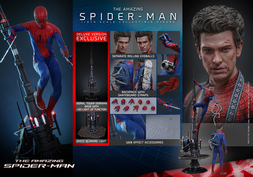 Preventa Hot Toys The Amazing Spider-man Deluxe Version