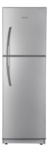 Heladera Patrick Diseño HPK136 silver con freezer 300L 220V