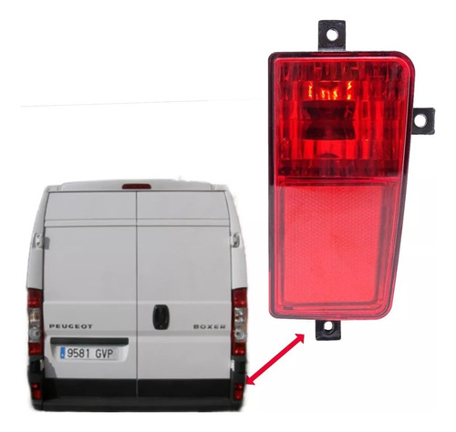 Luz Antiniebla Trasera Derecha Peugeot Boxer Maxi 06-14