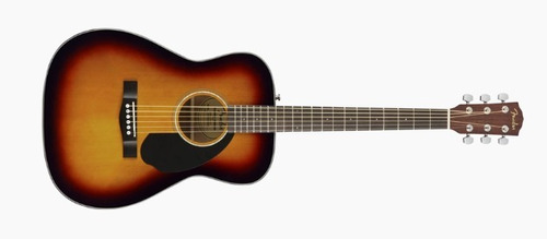 Guitarra Acustica Fender Cc60s Tipo Folk O Texana Sombreada