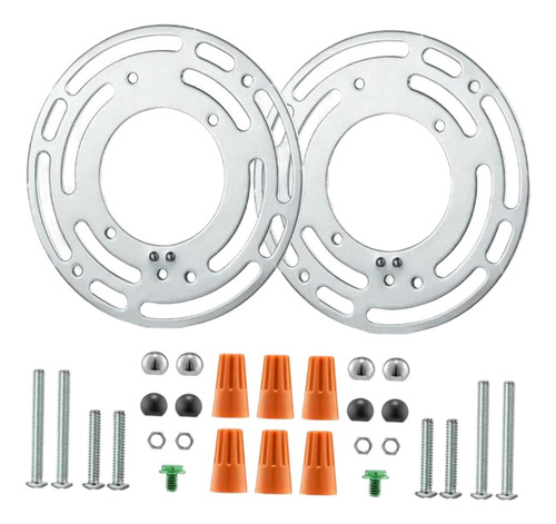 2 Soportes De Montaje Para Lámpara De Techo, 4 Pulgadas De