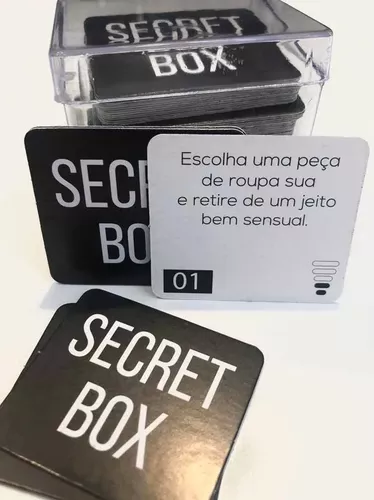 Kit Secret X + Verdade Ou Desafio Jogos De Cartas Para Casal, Magalu  Empresas