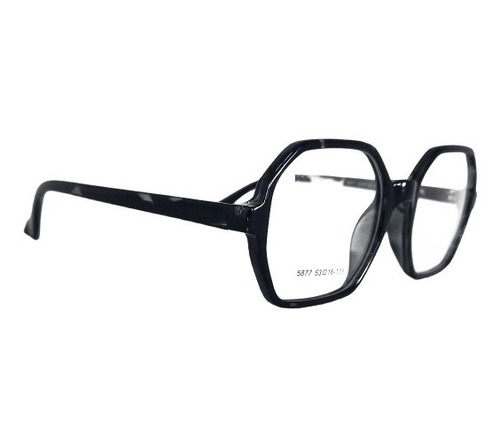 Lentes Otaku Hexagonales Moda Geek Amplios
