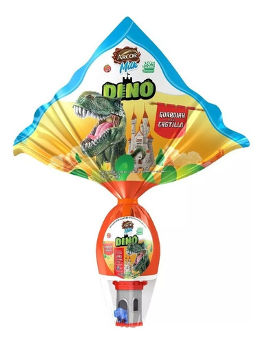 Huevo Arcor Milk Dino Sin Tacc Pascua X 140 G - Lollipop