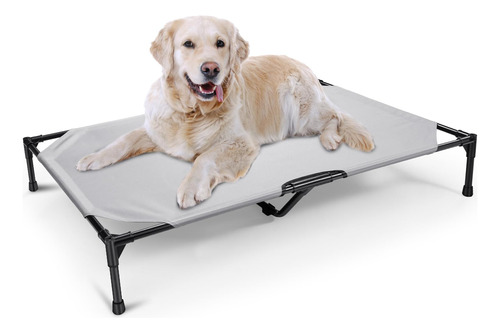 Cama Elevada Grande Para Perros Para Exteriores, Catre Eleva