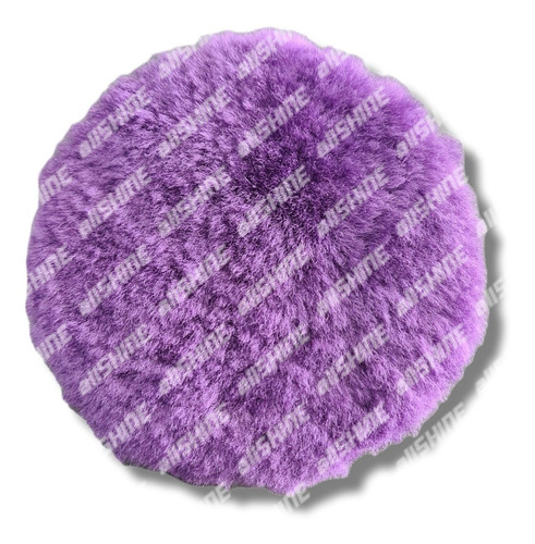 Imagen 1 de 9 de Pad De Cordero Natural 5 Pulgadas Purple Violeta Premium