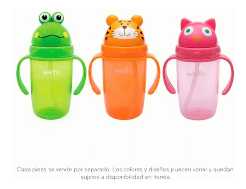 Vaso Popote Divertido 11 Oz/ 325 Ml