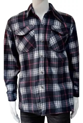 Camisa Leñadora Hombre Con Chiporro Talla Normal Invierno