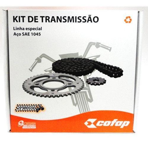 Kit Relação Transmissão Titan 150 / Fan 150 (ver Anos) Cofap