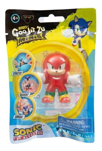 Boneco Heroes Of Goo Jit Zu Mini Sonic Knuckles Sunny
