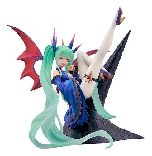 Figura Furyu Tenitol Hatsune Miku - Hatsune Miku Dark