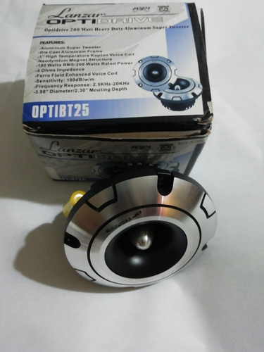 Imagen 1 de 2 de Tuister Lanzar Opti Drive 200w 4 Ohm Optibt25