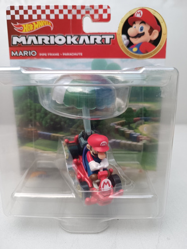 Escala 1:32, Mariokart Mario, Hot Wheels Diecast.