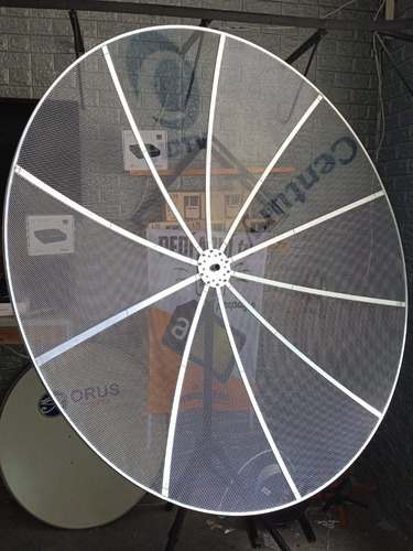 Imagen 5 de 6 de Antena Satelital Banda C Y Ku, 1.70 Mts + Cable Rg6 + Lnb