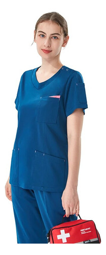 Conjuntos De Uniformes Médicos Silky Scrubs Para Mujeres Y H