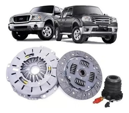 Kit Embreagem Ranger 2.8/3.0l Turbo Diesel Com Atuador