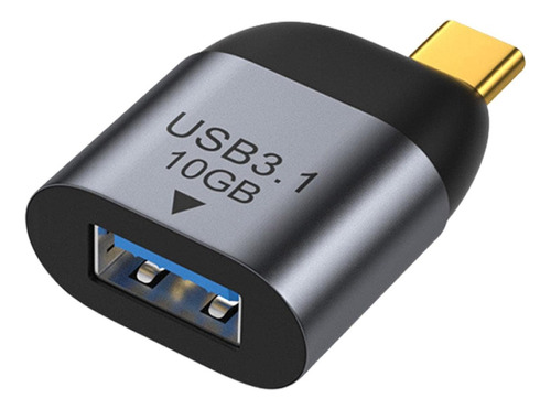 Adaptador Extensor Usb C 3.1 Gen2 Macho A Usb A Hembra 10gbs