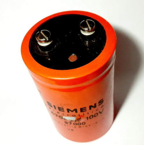 Capacitor Condensador 4700mf 100vdc Siemens