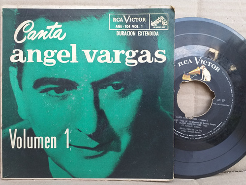 Angel Vargas - Canta Angel Vargas - Ep De Vinilo Tango