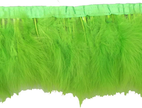 Adamai Marabou Hackle Natural Pavo Esponjoso Fleco Borde De