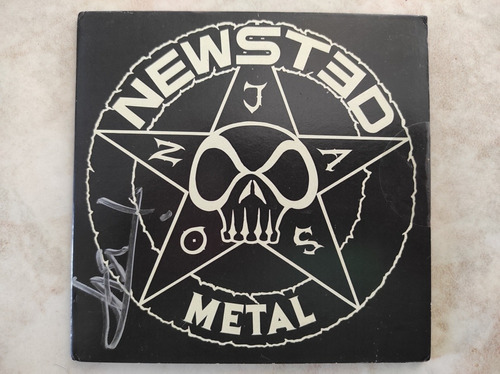 Metallica - Ep Banda Newsted Autografiado Por Jason Newsted