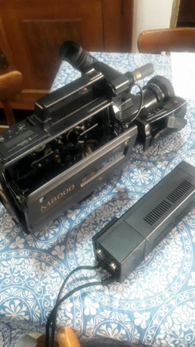 Filmadora Vhs - Panasonic M 8000. Funcionando A Revisar. Negro (Usado)