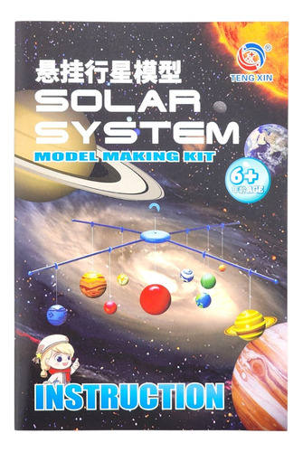 Kit Juego De Ciencia Para Armar Y Pintar Sistema Solar 55631