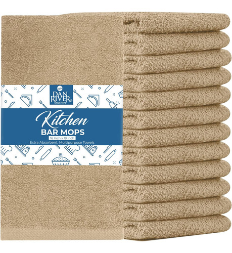 Toalla De Cocina 16 X 19 Pulgadas 100% Algodón 350 Gsm Color