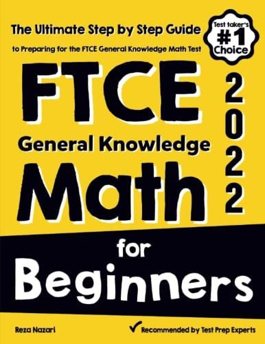 Book : Ftce General Knowledge Math For Beginners The...