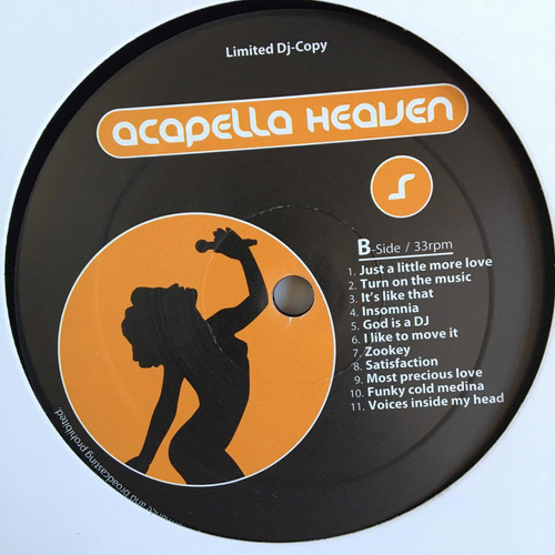 Various - Acapella Heaven Vol. 5 - 12'' Single Vinil Ger