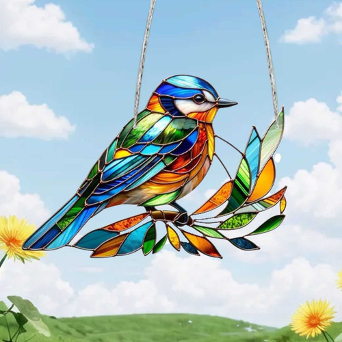 Atrapasoles C Con Forma De Colibrí Para Colgar En La Ventana