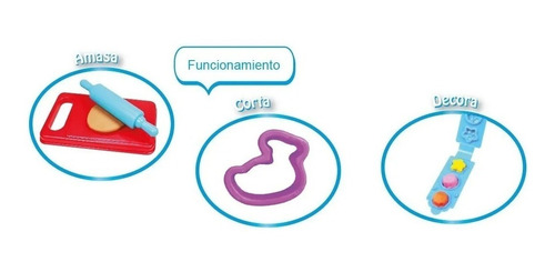 Juego De Masas Cookies Dale Forma A Tu Imaginación 6847