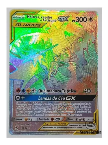 Moltres & Zapdos & Articuno GX (Full Art)