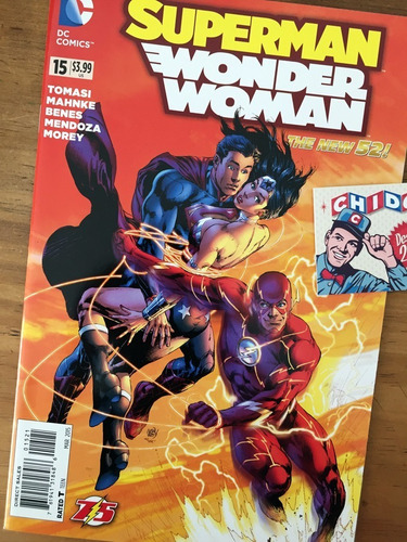Comic - Superman Wonder Woman #15 Flash