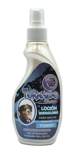 Perfume Corporal Para Mascota 250ml Aroma Tommy Tornado