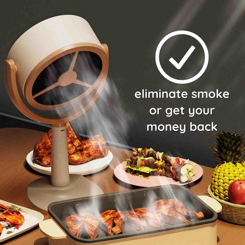 Purificador De Fumaça Portátil Ventilador De Exaustão De Coz