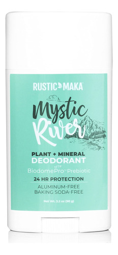 Rustic Maka Desodorante Natural Para Mujeres Y Hombres, Rio