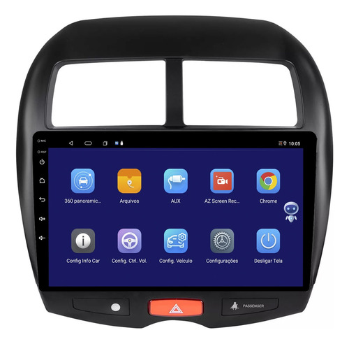 Kit Multimidia Asx 10p Android 14 Carplay 2gb 32gb