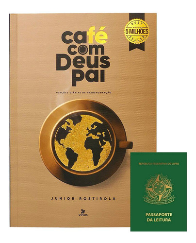Kit Café Com Deus Pai 2025 (porções Diárias De Transformação) + Brinde