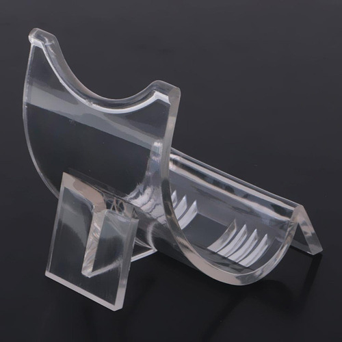 Zh 25 Pcs Soporte Exhibición Acrílico Claro Para