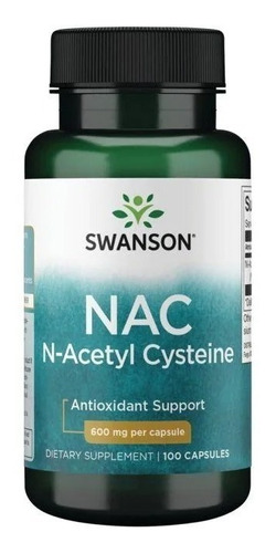 Swanson | Nac N-acetyl Cysteine I 600mg I 120 Capsulas 