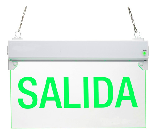 Cartel Señalizador De Salida Led Luminoso 