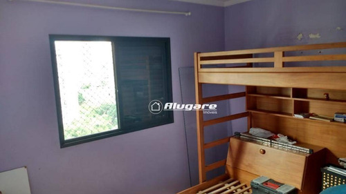 Apartamento Com 3 Dormitórios À Venda, 65 M² Por R$ 308.000,00 - Gopoúva - Guarulhos/sp - Ap2037